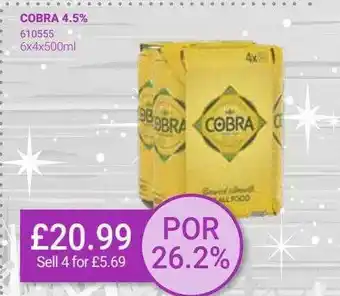 Bestway Cobra 4.5% offer