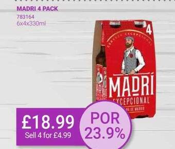 Bestway Madri 4 pack offer