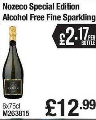 Makro Nozeco special edition alcohol free fine sparkling offer