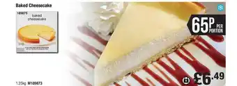 Makro Baked cheesecake offer