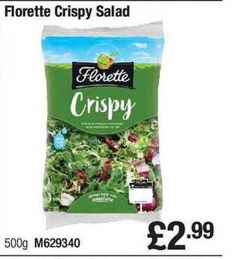 Makro Florette crispy salad offer
