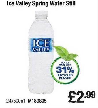 Makro Ice valley spring water still offer
