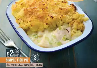 Makro Simple fish pie offer