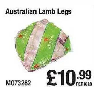 Makro Australian lamb legs offer
