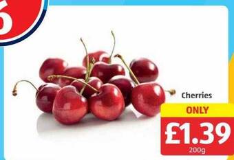 Aldi Cherries offer