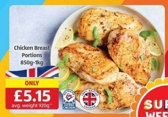 Aldi Chicken breast portions offer