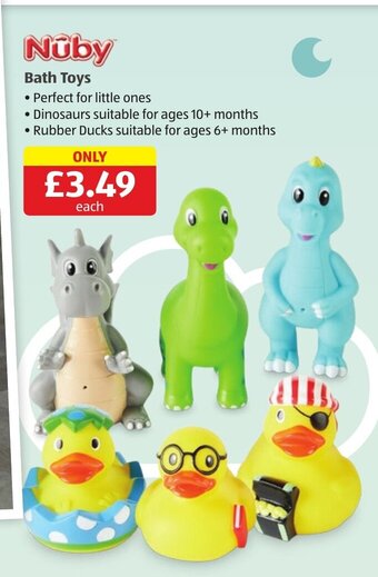 Aldi Nuby Bath Toys offer