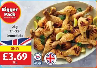 Aldi Chicken Drumstick 2kg offer
