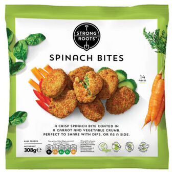 Asda Strong roots spinach bites offer