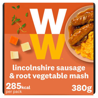 Asda Ww lincolnshire sausage & root vegetable mash offer