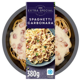 Asda Asda extra special spaghetti carbonara offer