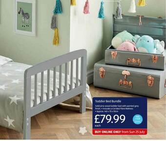 Aldi Toddler Bed Bundle offer