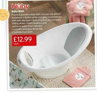 Aldi Nûby Baby Bath offer