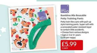 Bambino Mio Reusable Potty Training Pants