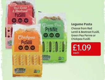 Aldi Legume Pasta offer