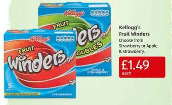 Aldi Kellogg's Fruit Winders offer