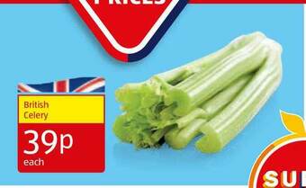 Aldi British Celery offer