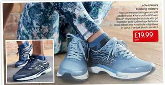 Aldi Ladies' - Men's Running Trainers offer