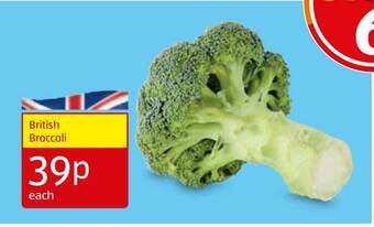 Aldi British Broccoli offer