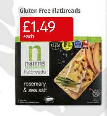 Aldi Gluten Free Flatbreads offer