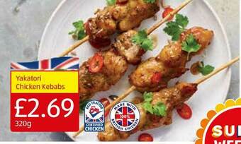 Aldi Yakatori Chicken Kebabs offer