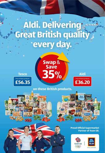 Aldi British Products offer