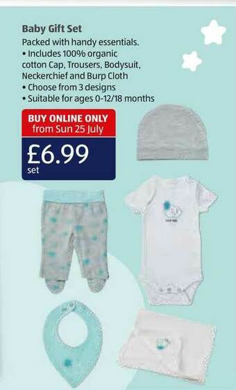Aldi Baby Gift Set offer
