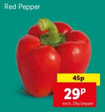 Lidl Red Pepper offer