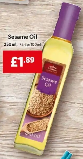 Lidl Sesame Oil 250 ml. offer