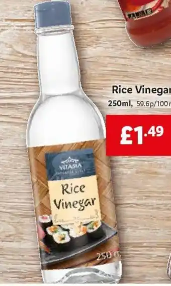 Lidl Rice Vinegar 250 ml. offer
