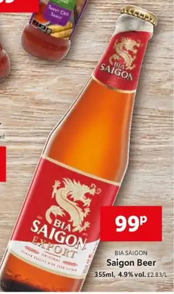 Lidl Saigon Beer 355ml. offer