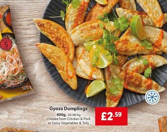 Lidl Gyoza Dumplings 400g, offer
