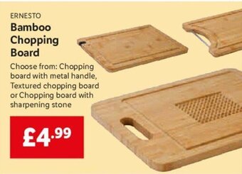 Lidl Bamboo Chopping Board offer
