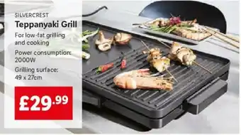 Lidl Teppanyaki Grill offer