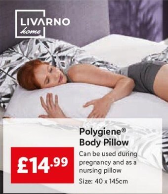 Lidl Polygiene Body Pillow offer
