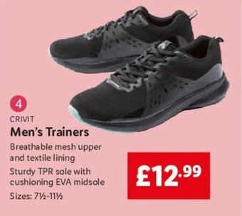 Lidl Men's Trainers offer