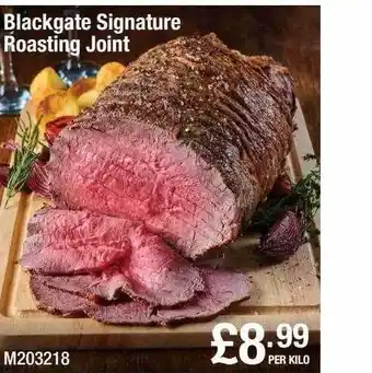 Booker Wholesale Blackgate signature roasting joint offer