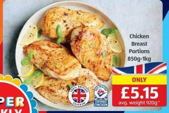 Aldi Chicken breast portions offer