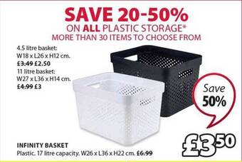 JYSK Infinity basket offer