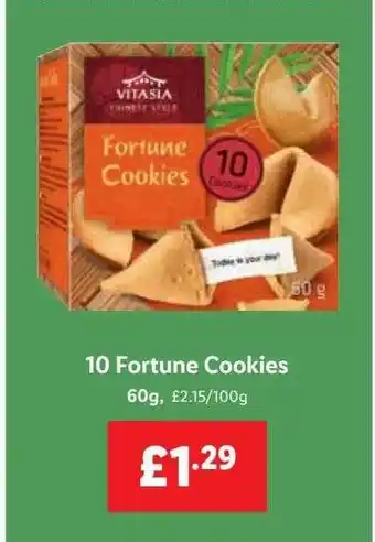 Lidl 10 fortune cookies offer
