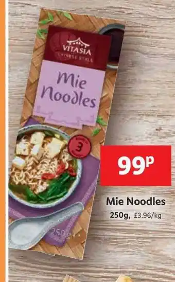 Lidl Mie noodles offer