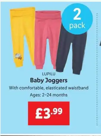 Lidl Baby joggers offer