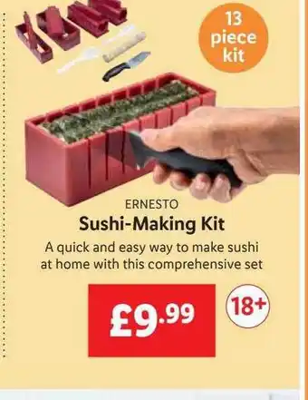 Lidl Ernesto sushimaking kit offer