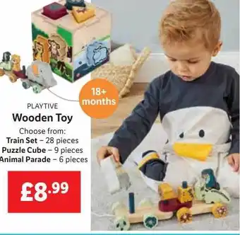 Lidl Playtive wooden toy offer