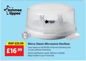 Lidl Microsteam microwave steriliser offer