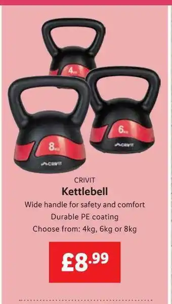 Crivit kettlebell