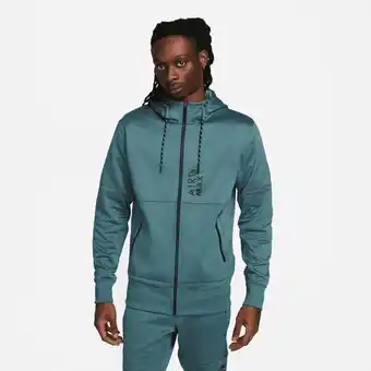 Nike Nike sportswear air max men's full-zip hoodie - grey offer