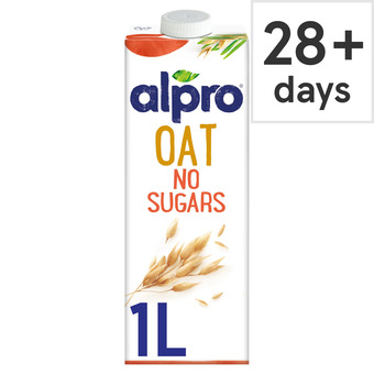 Tesco Alpro oat no sugars long life drink 1l offer