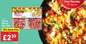 Lidl Dulano Diced Bacon Bits XXL offer