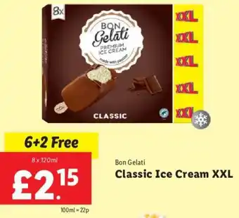 Lidl Bon Gelati Classic Ice Cream XXL offer